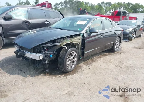 2021 Hyundai Sonata Sel z USA, uszkodzony, nr VIN 5NPEL4JA5MH103547